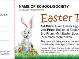 raffle ticket template