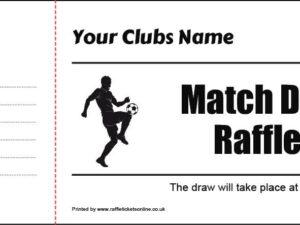Raffle Tickets Online Template
