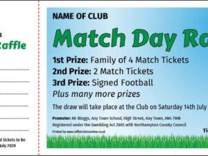 raffle ticket template