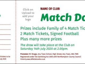 raffle ticket template