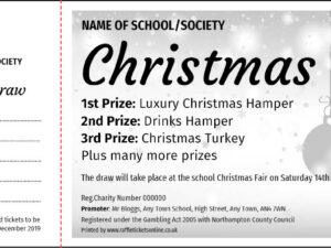 raffle ticket template