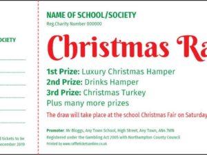 raffle ticket template