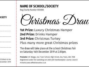 raffle ticket template