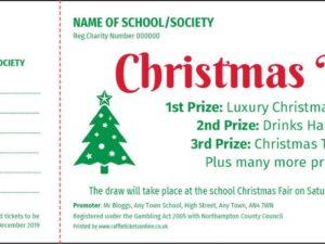 raffle ticket template