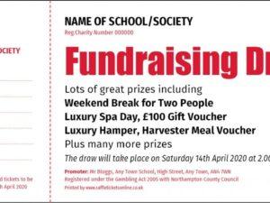 Fundraising Raffle Tickets - Raffle Ticket Printers - Draw Tickets