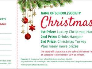 raffle ticket template