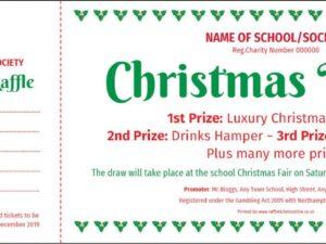 raffle ticket template