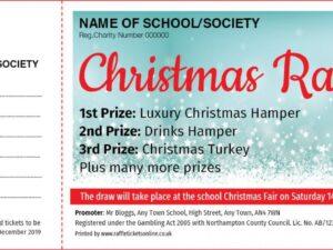 raffle ticket template