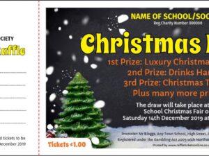 raffle ticket template