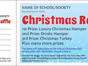 raffle ticket template