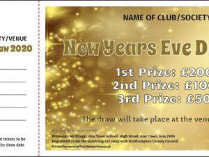 raffle ticket template