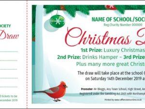 raffle ticket template