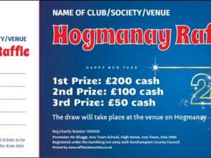 raffle ticket template