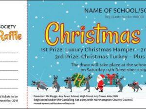 raffle ticket template