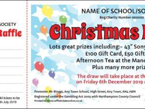 raffle ticket template
