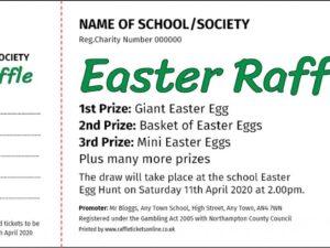 raffle ticket template