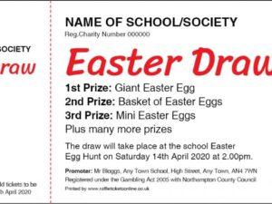 raffle ticket template