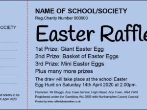 raffle ticket template