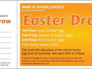 raffle ticket template