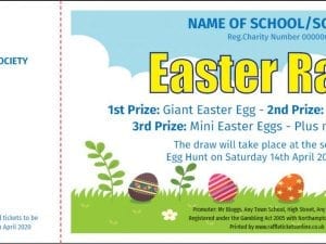 Easter Draw Tickets