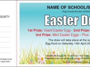 raffle ticket template