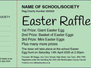 raffle ticket template