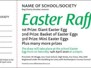 raffle ticket template