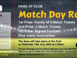 raffle ticket template