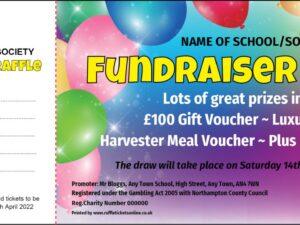 Fundraiser Raffle Tickets