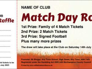 Grassroots Glory Raffle Tickets
